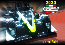 Marco Falci con una Ligier JS53 evo nel Campionato Master Tricolore Prototipi